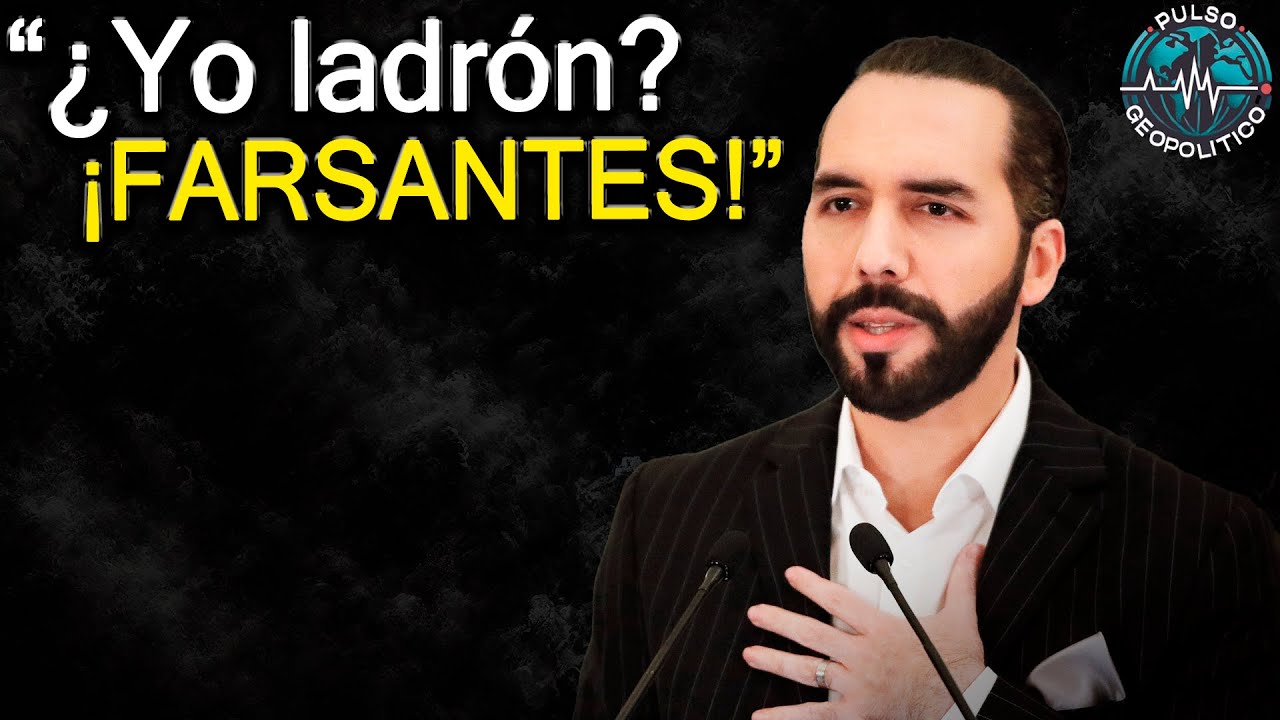 Bukele responde TODAS las acusaciones! No hubo enriquecimiento!