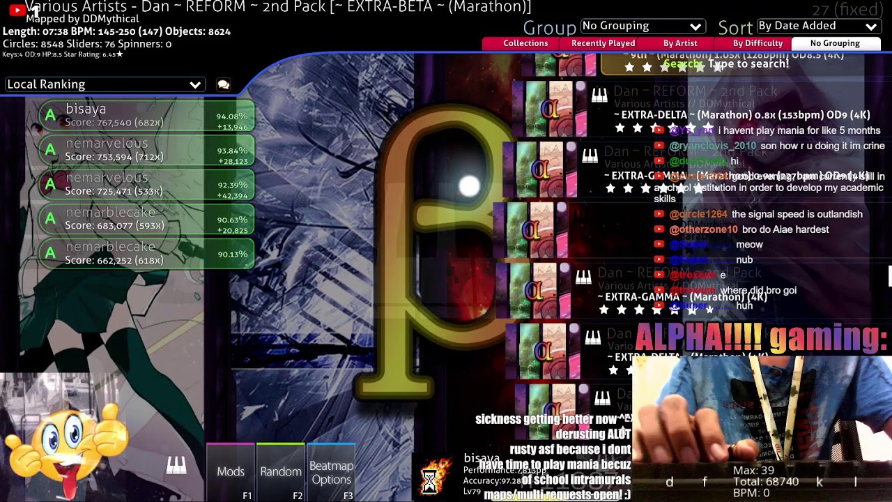 idk anymore| osu!mania stream | αlpha Dan