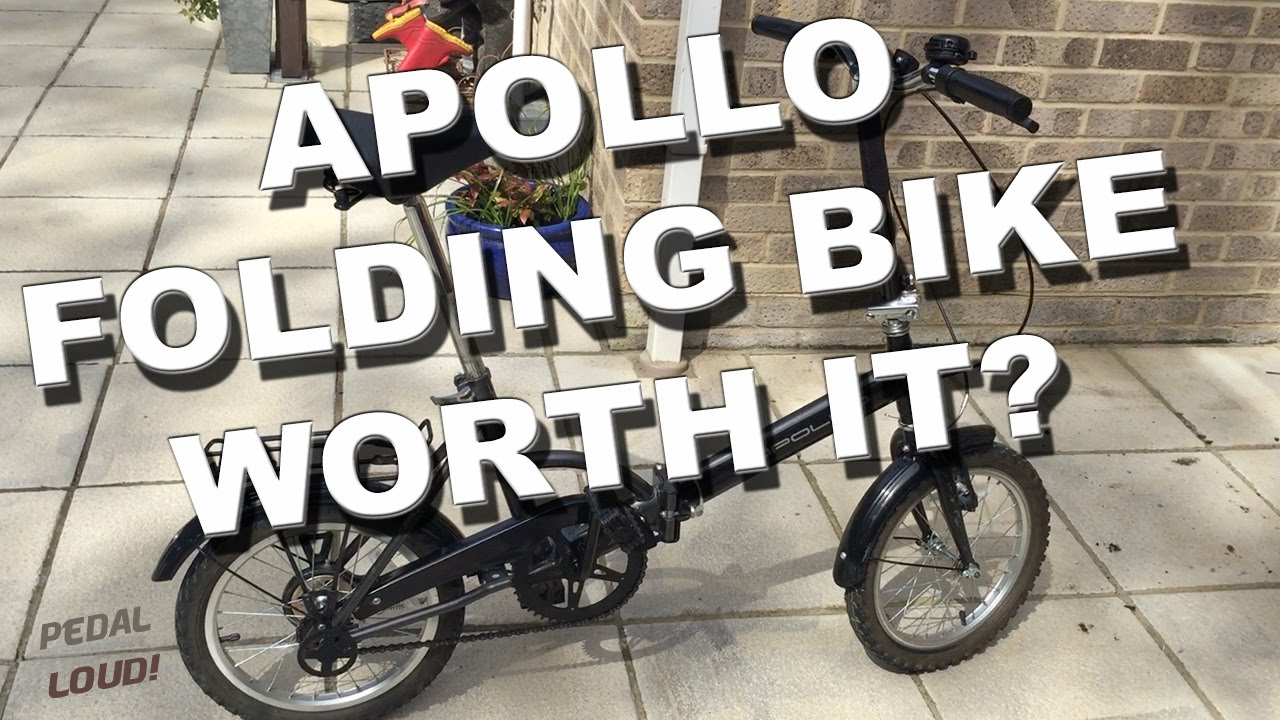 КАКОЙ ПРЕДСТАВЛЯЕТ СОБОЙ МОЙ ОДНОСКОРОСТНОЙ СКЛАДНОЙ ВЕЛОСИПЕД HALFORDS APOLLO?