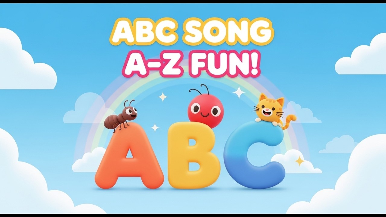 Alphabet Adventure A–Z | Fun ABC Song for Kids | 2D Cartoon Learning Video