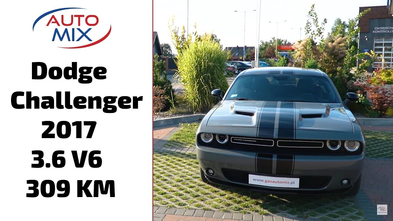 Dodge Challenger 2017 3.6 V6 309KM po montażu instalacji LPG
