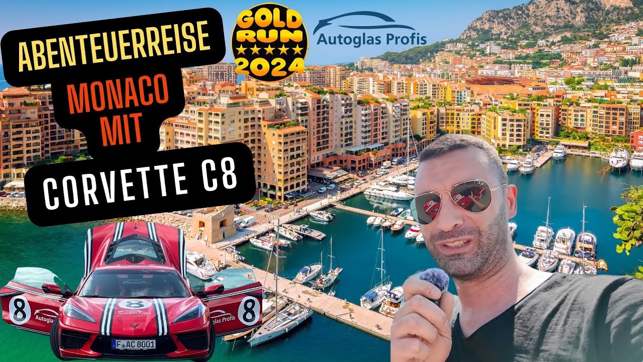 Unvergessliche Corvette C8 Abenteuerreise: Monaco, Èze, Nizza & Victoria Palace! Sportwagen