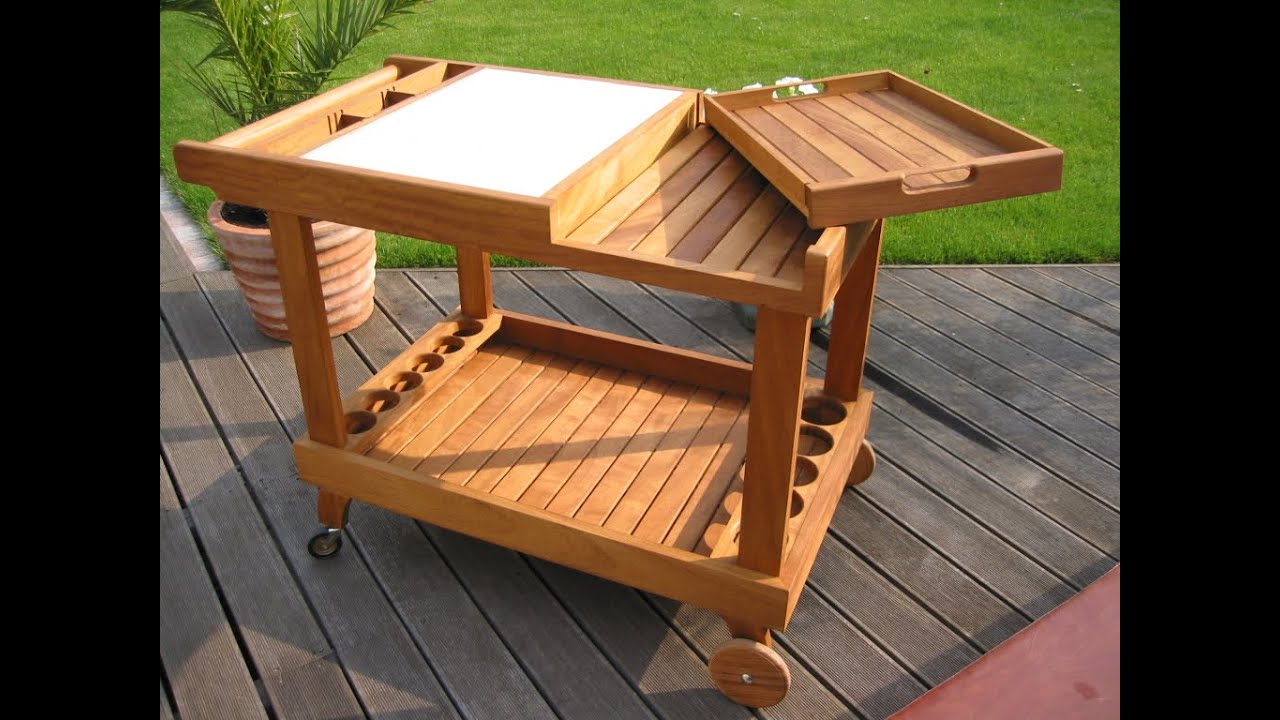 Great British Woodshop Serving Trolley Part 1
