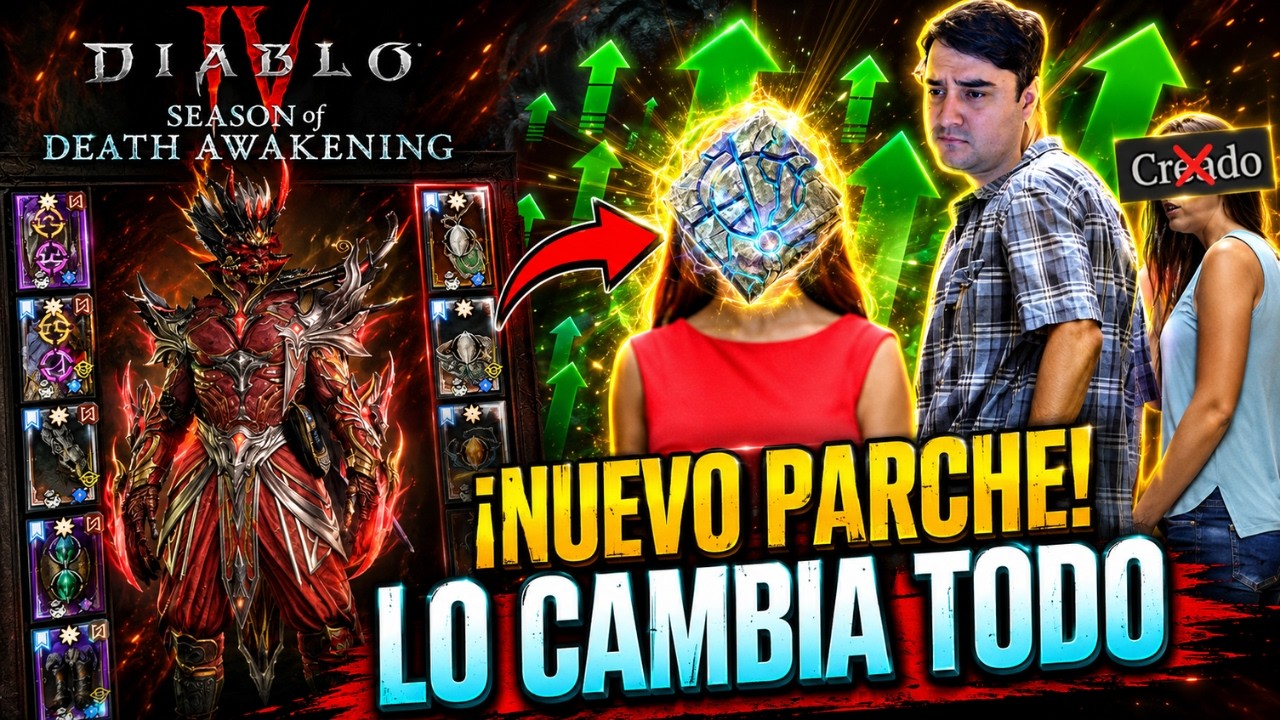 🚨&iexcl;EL NUEVO PARCHE LO CAMBIA TODO! ADI&Oacute;S AL L&Iacute;MITE DE M&Iacute;TICOS | Diablo 4 Temporada 14