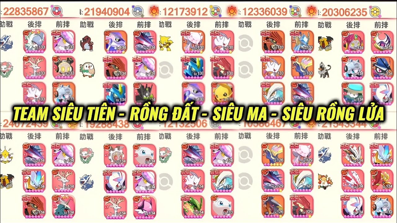 Pocket Incoming - Review trận đấu bản Đài : Team Siêu Tiên, Team Đất Điện, Team Siêu, Team Siêu Rồng