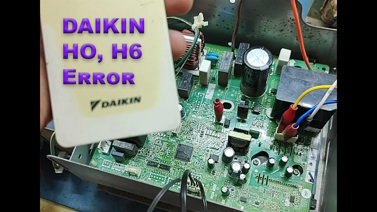 Daikin Inverter Corepressor chal ker band ho jata hai # Daikin Ho error #Daikin H6 error in Hindi