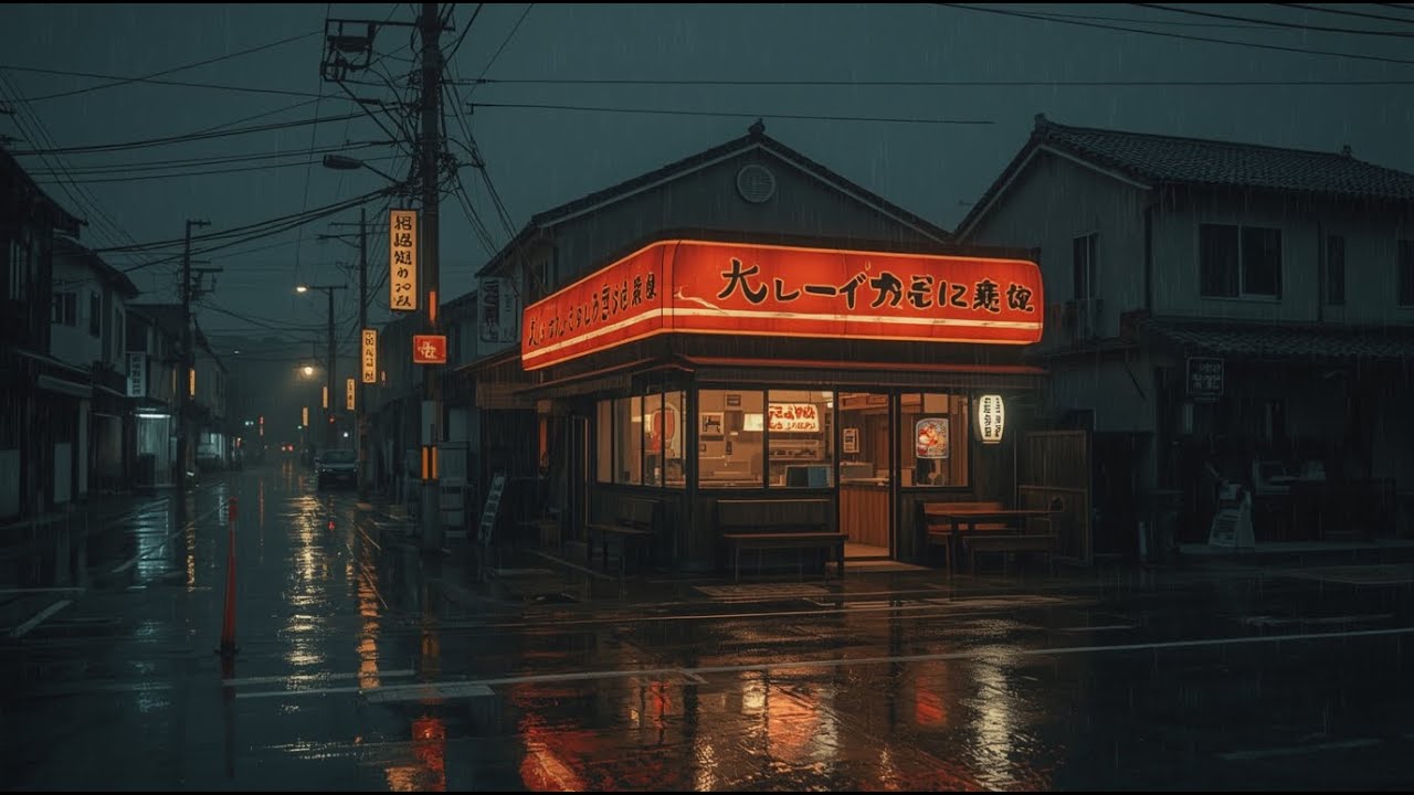Rainy Night 🌙 Lofi Music for Late Night Focus & Relaxation