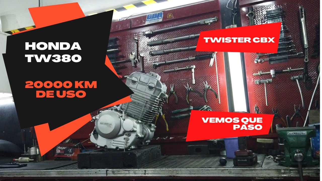 Honda Twister Potenciado, se rompe la biela ? / Honda CBX Twister 380 | Parte 1