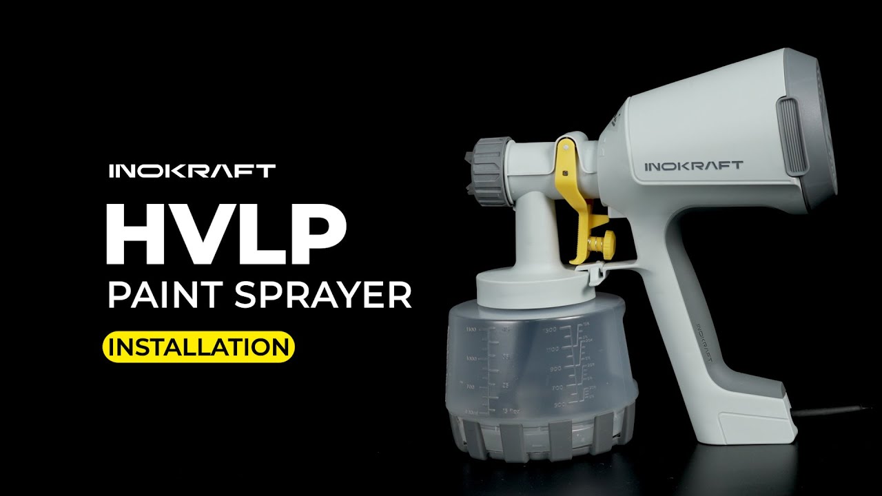 InoKraft Education Center - S1 HVLP Paint Sprayer - Installation