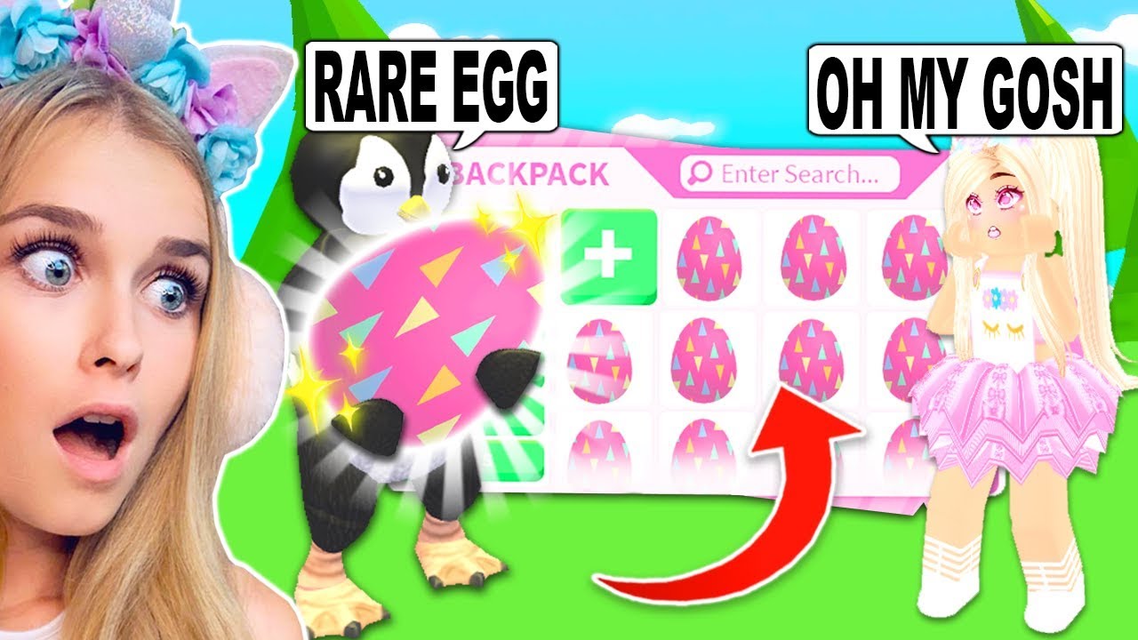RARE PENGUIN Gave Me EXTREMELY UNIQUE EGGS In Adopt Me! (Roblox)