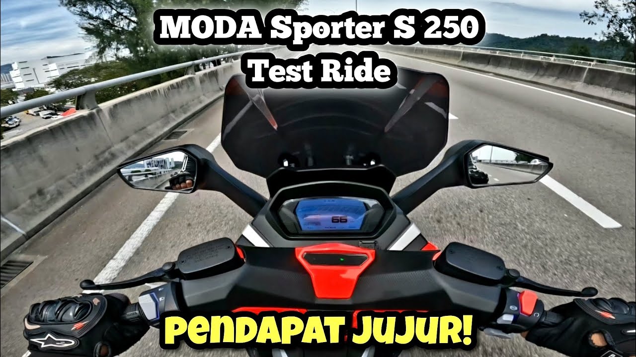 MODA Sporter S 250 | TEST RIDE | PENDAPAT JUJUR |