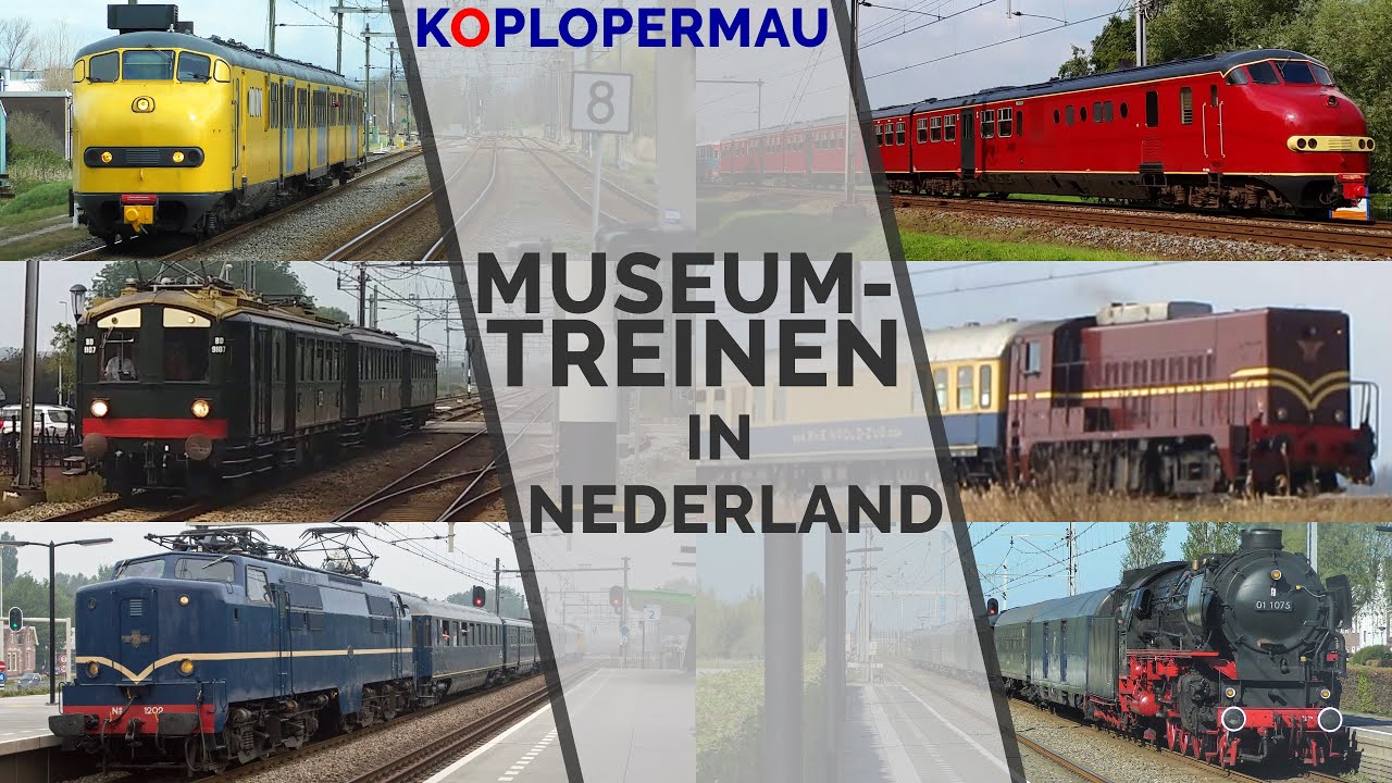 Museumtreinen in Nederland - Museummaterieel op Nederlandse sporen