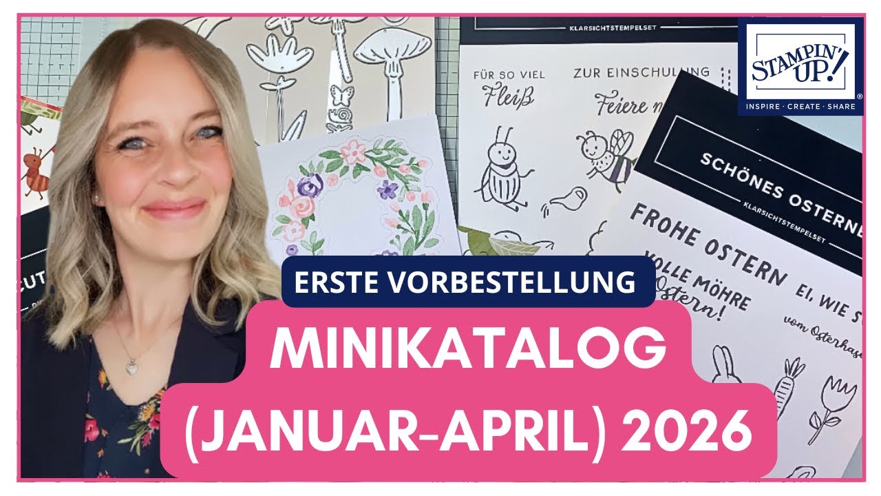 ⚓️ Unboxing | Erste Vorbestellung - Minikatalog (Januar-April) 2026 | Stampin‘Up!