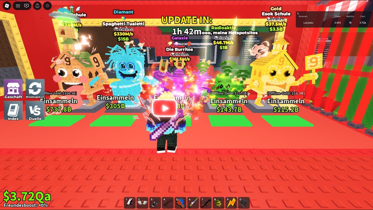 Steal a brainrot trading + Neue Base Machen Für Zuschauer