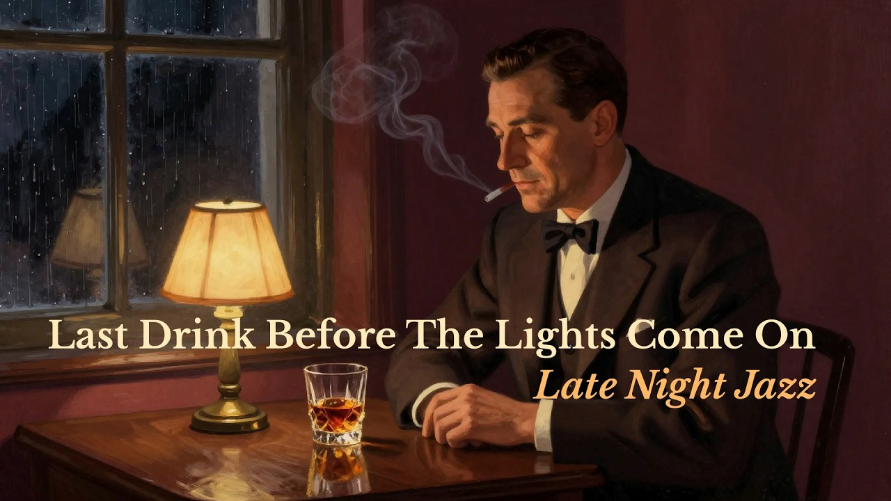 Last Drink Before The Lights Come On | Late Night Jazz Radio