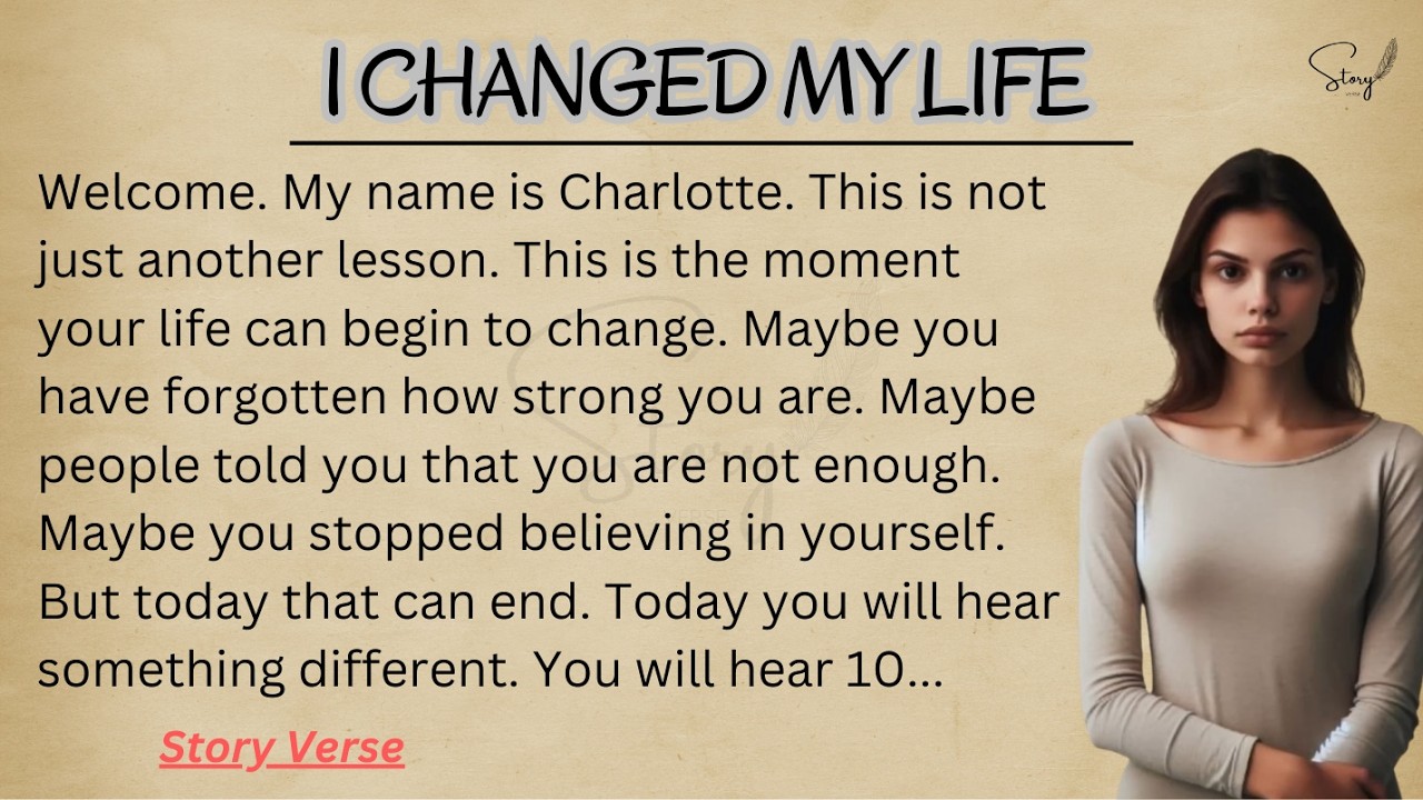 I Changed My Life With One Decision | Motivational Story ✅ English Lessons (A1–A2 Level) ✅