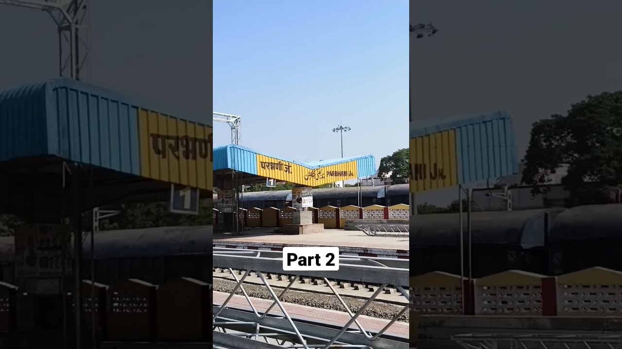 Parbhani Junction Railway Station Electrification Update Part 2 #shorts_video#Shorts l Junaid Vlogs