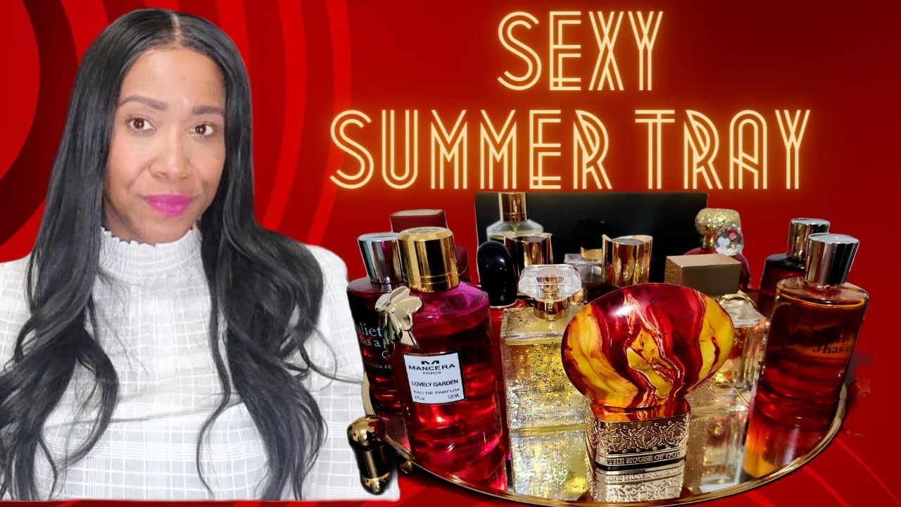 JULY RED HOT SUMMER FRAGRANCE TRAY + MORE SAMPLES || HELEN h