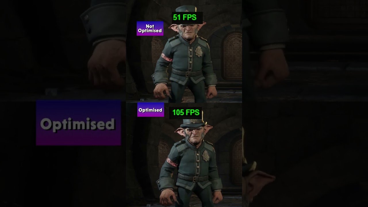 Hogwarts Legacy. Best Game Settings!