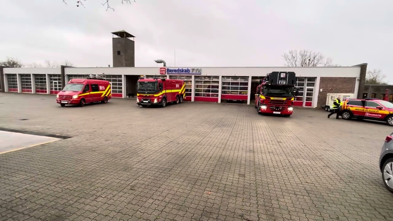Beredskab Fyn M1 S2 V1 D1 køre tur 