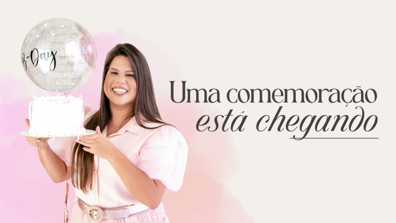 UMA COMEMORAÇÃO ESTÁ CHEGANDO 