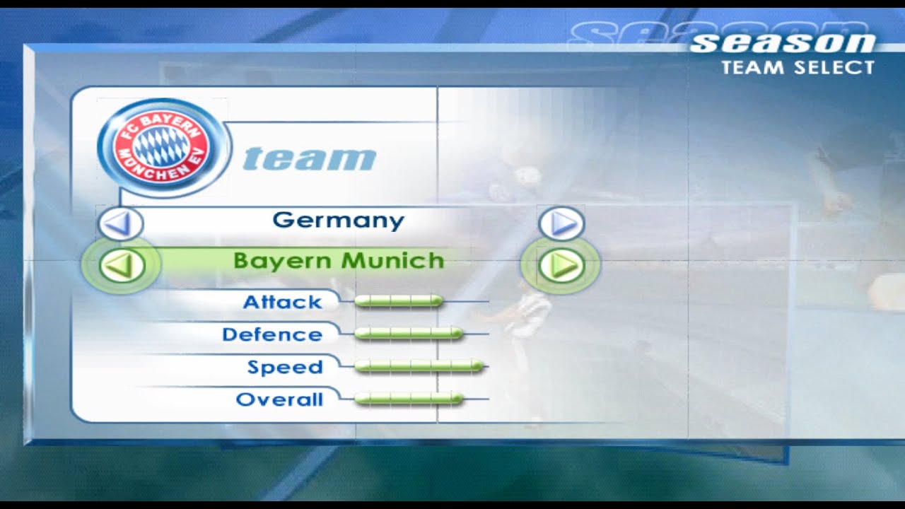 Fifa 2001 PS2 All teams
