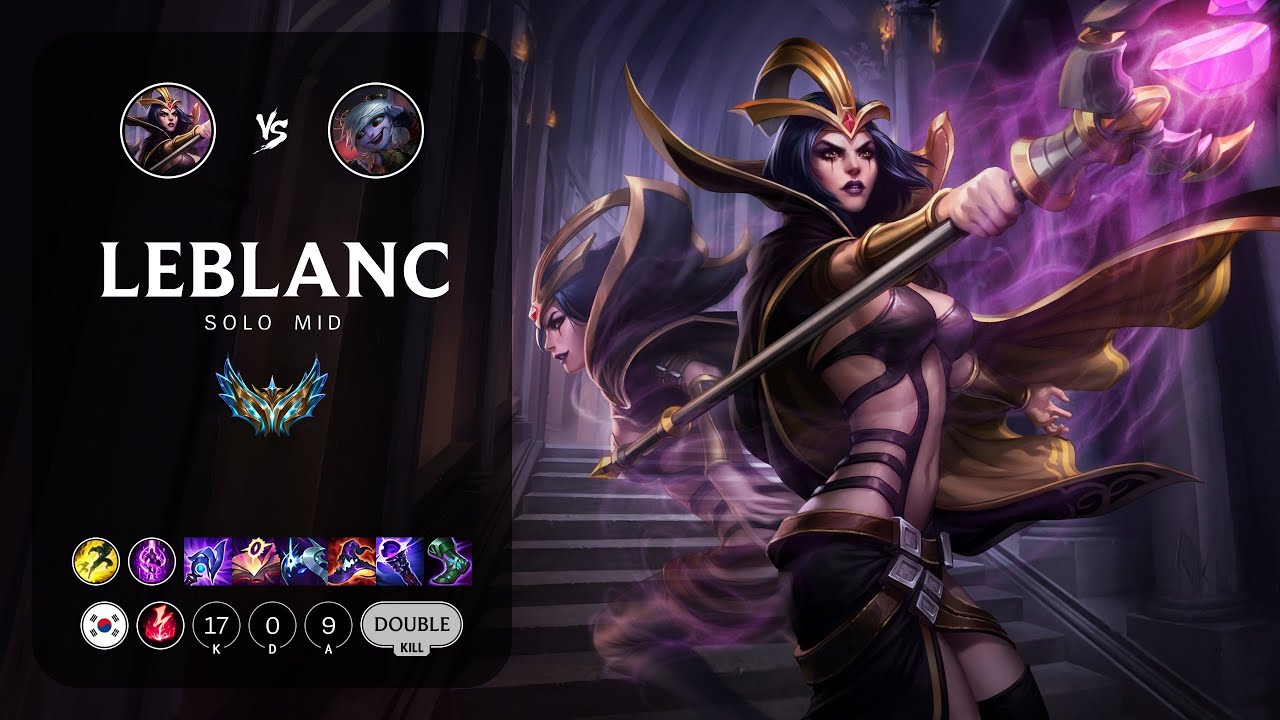 LeBlanc Mid vs Tristana - KR Challenger Patch 13.24