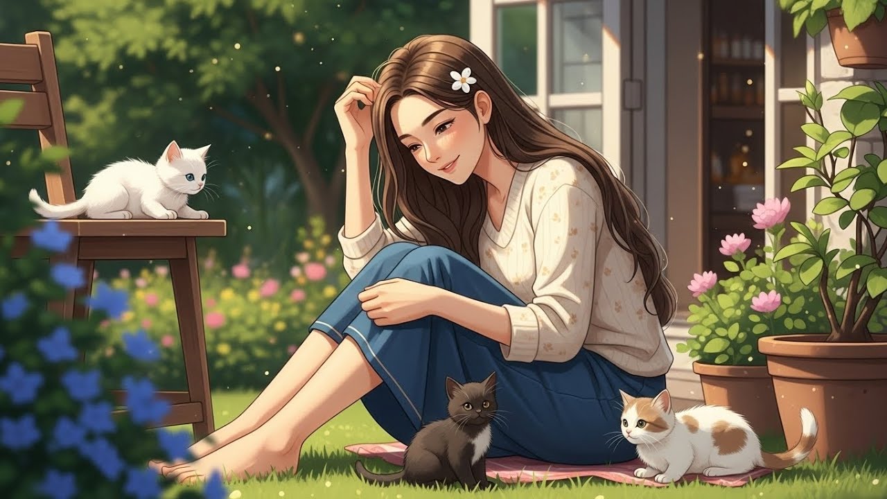 A Girl, Three Cats, and a New Life