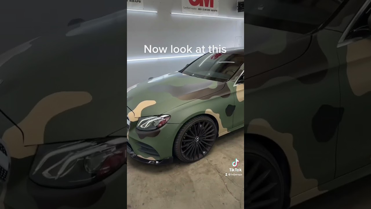 Full custom Young Dolph inspired Camo #hdj #customwraps