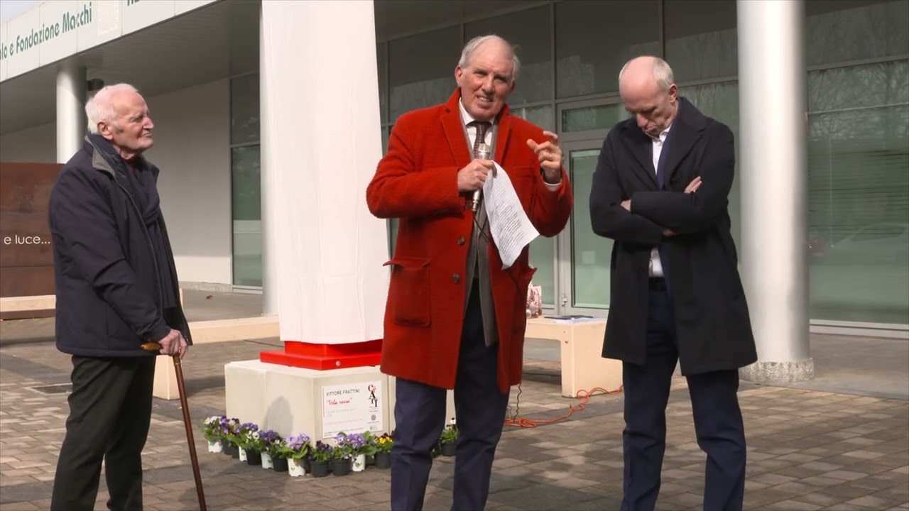 Vela di Vittore Frattini inaugurazione