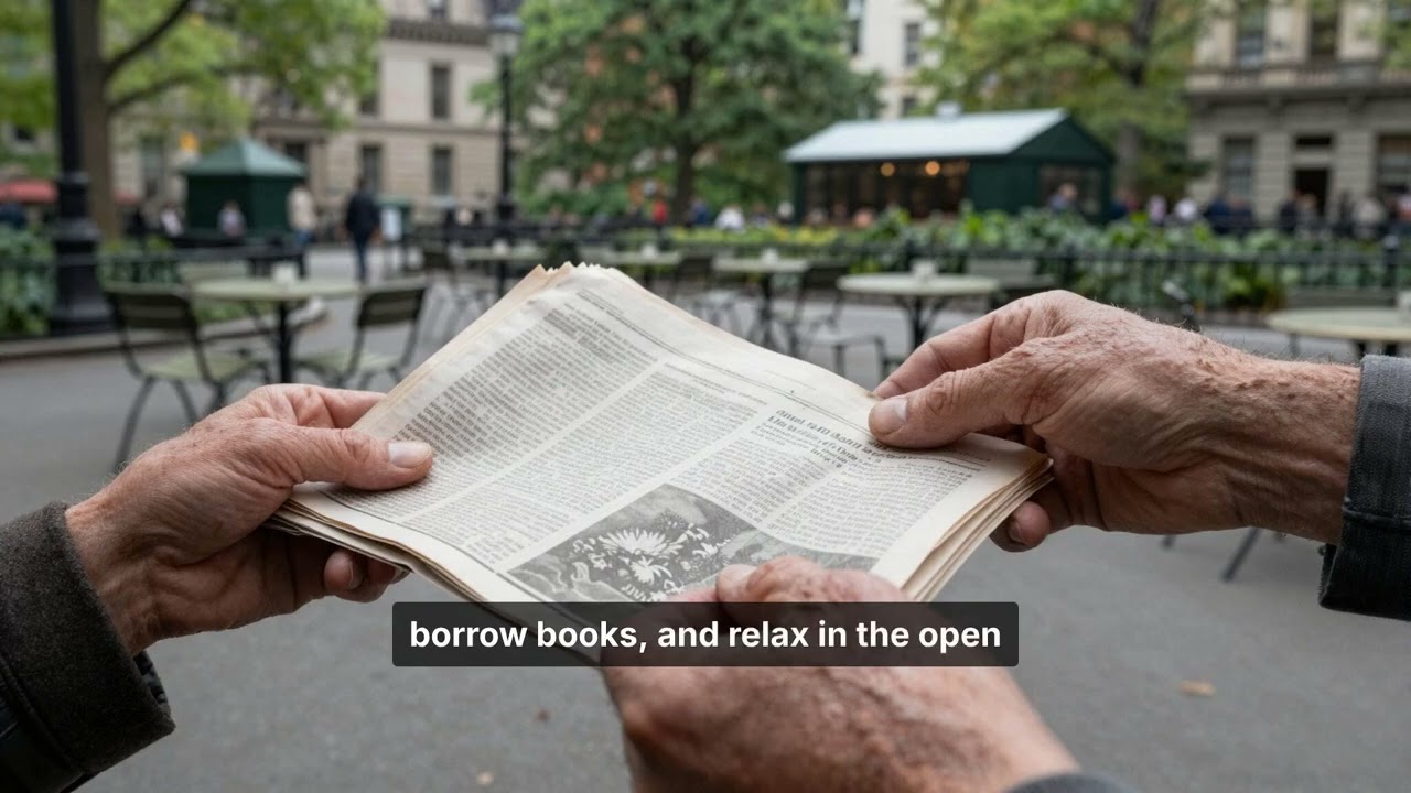 📚The History of Bryant Park's Reading Room |New York's Outdoor Library #BryantPark #ReadingRoom #NYC