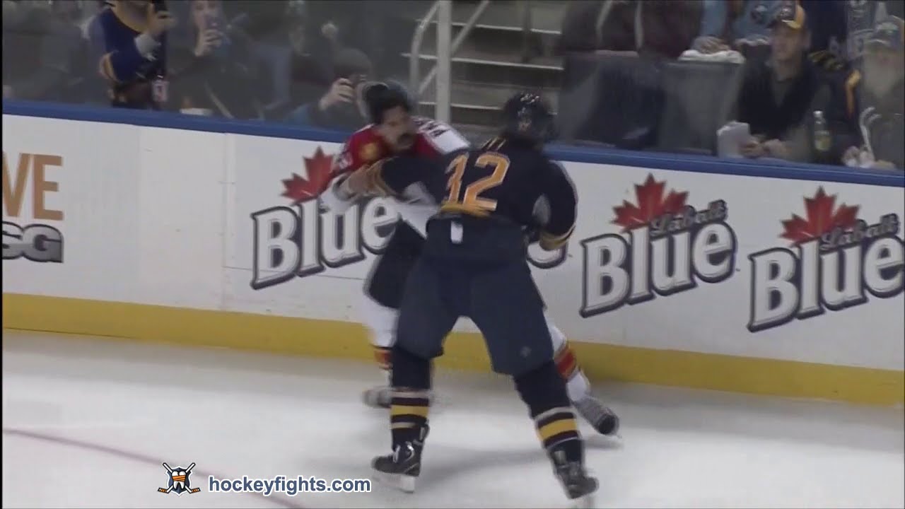 George Parros vs John Scott Feb 3, 2013