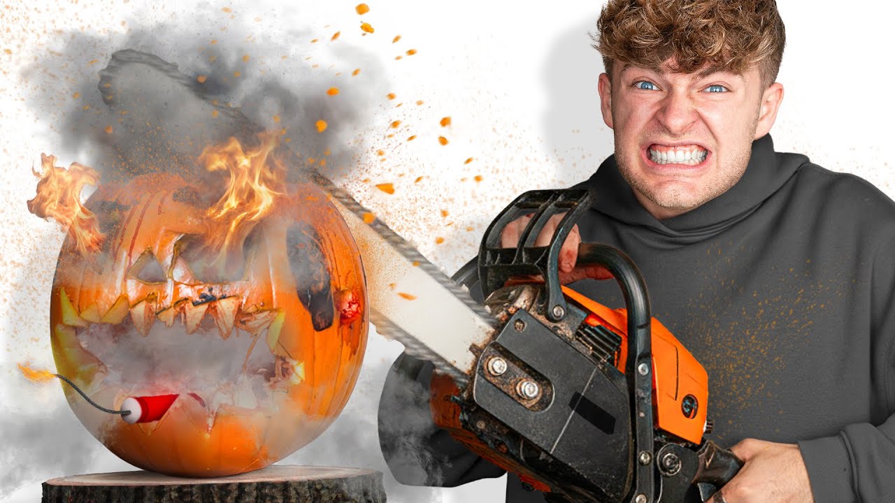 K&Uuml;RBIS schnitzen EXTREM🎃🪓