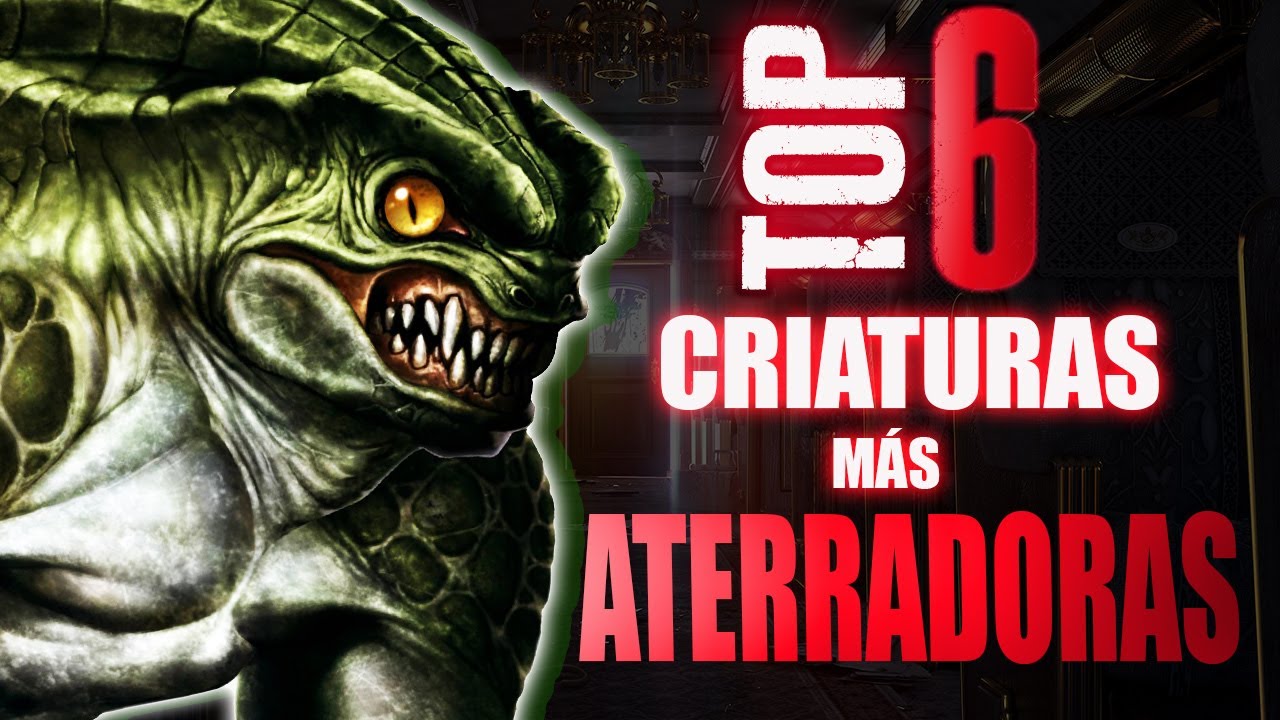 TOP 6: Criaturas MÁS ATERRADORAS de todo RESIDENT EVIL