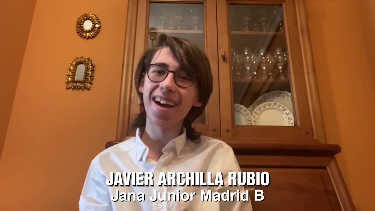 Javier Archilla. Finalista JANA JUNIOR III Microconcierto #janaencasa