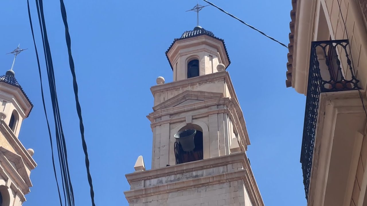 VOLTEO GENERAL DE LAS CAMPANAS DE LA BASÍLICA DE SAN PASCUAL BAYLON DE VILLARREAL POR EL PATRÓN 2024