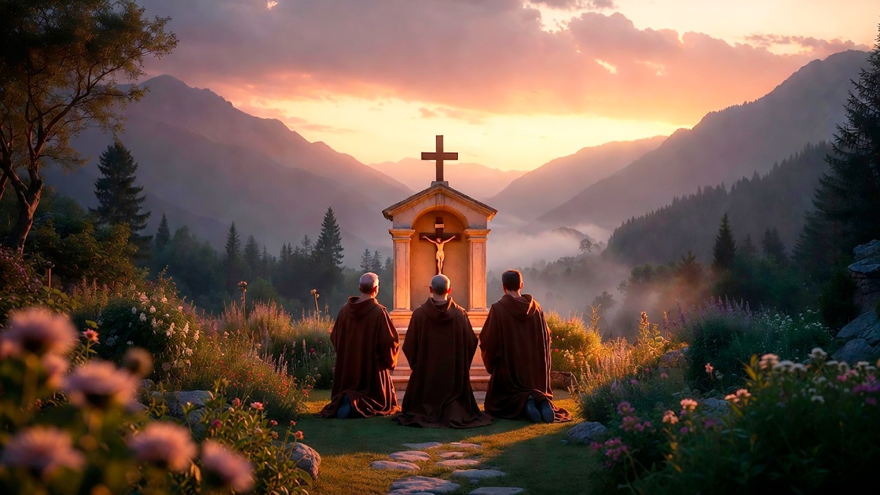 ✝️ 1 Hour Gregorian Chant by Monks – Sacred Monastic Prayer for Peace and Calm 🕊️