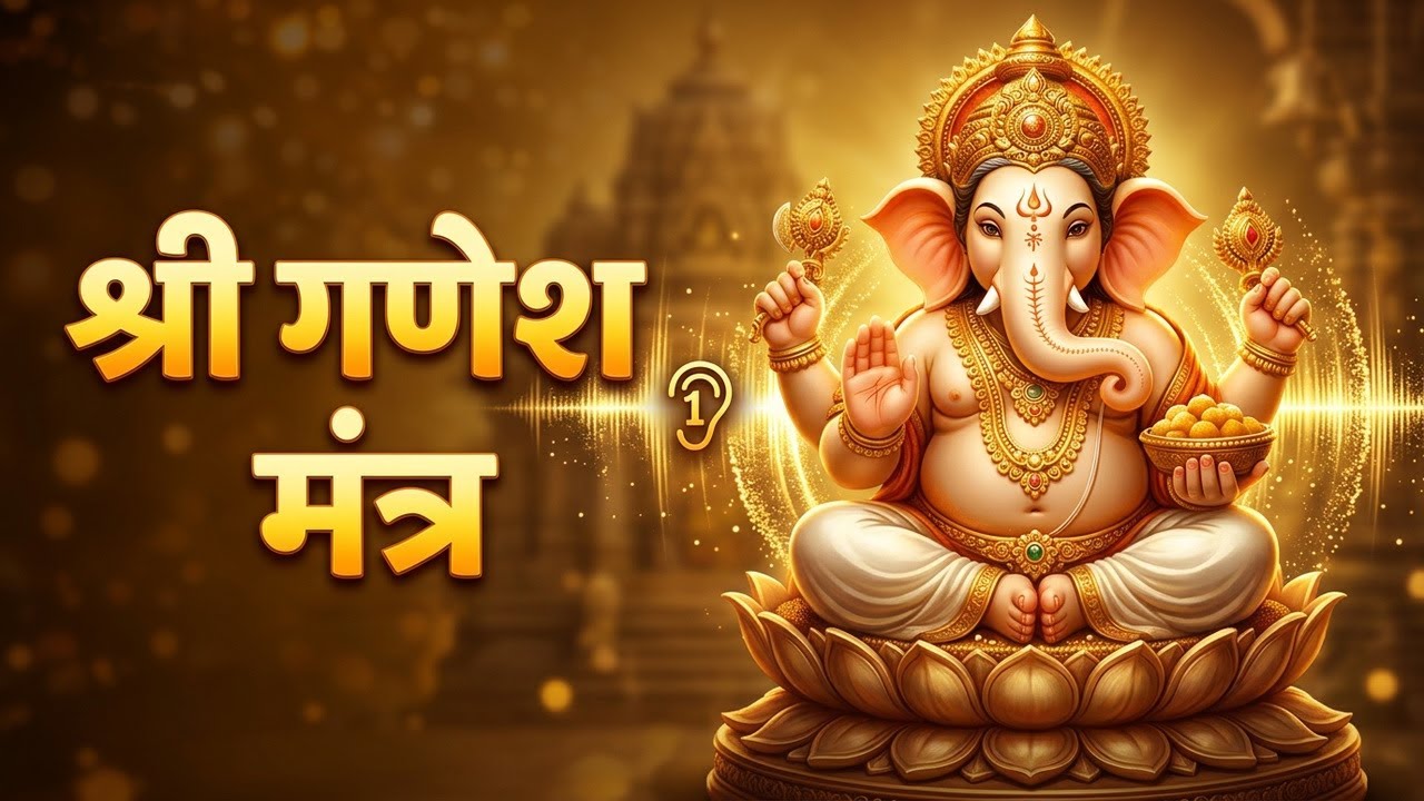 Sri Ganesh Mantra | सिर्फ 1 बार सुन लो श्री गणेश मंत्र 🙏 सभी काम पूरे होने लगेंगे | Bhakti Song