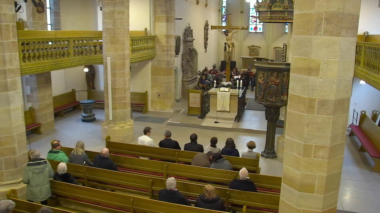 Gottesdienst mit Pfr. Ulrich Heinzelmann, Wolfgang Braun