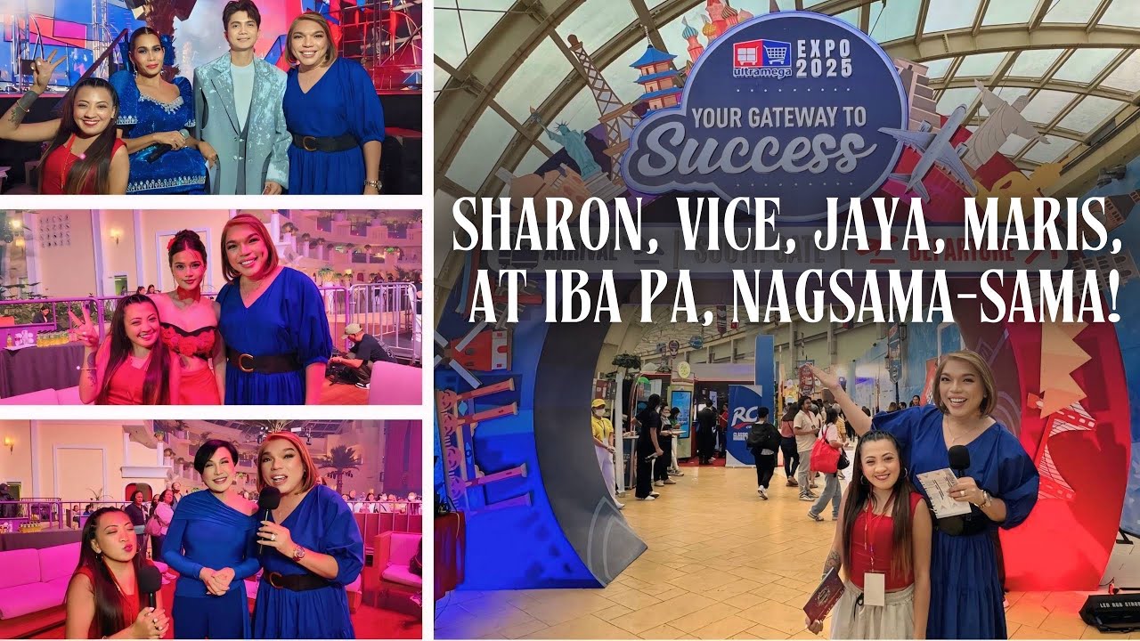 MS. SHARON CUNETA, VICE GANDA, JAYA, MARIS, KLANG, AT IBA PA! 🔴 ANG BONGGA NG ULTRAMEGA EXPO 2025!