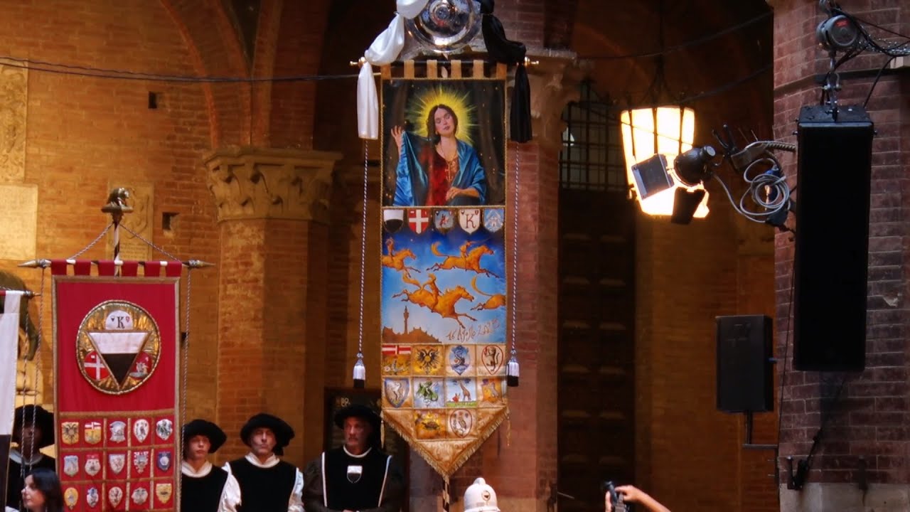 PRESENTAZIONE DRAPPELLONE PALIO 16 AGOSTO 2025