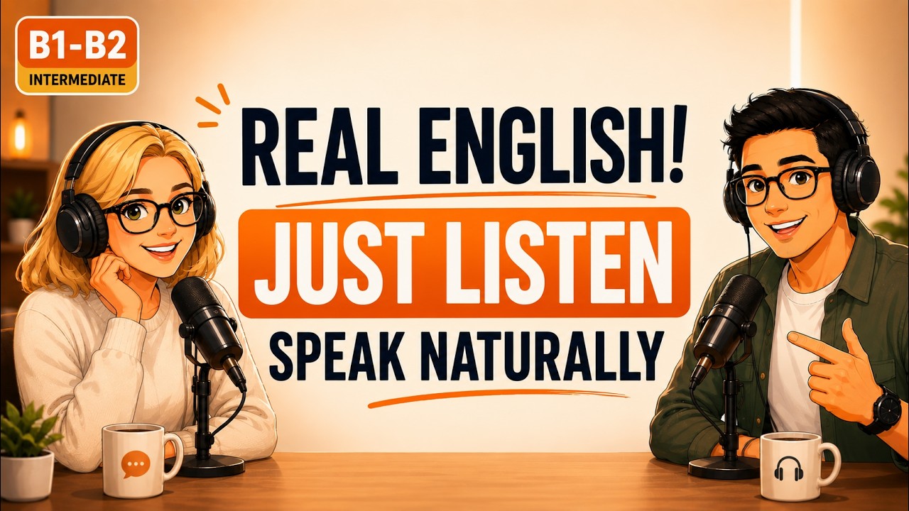 Daily Life Easy Conversations | Everyday English Speaking Practice (B1&ndash;B2)