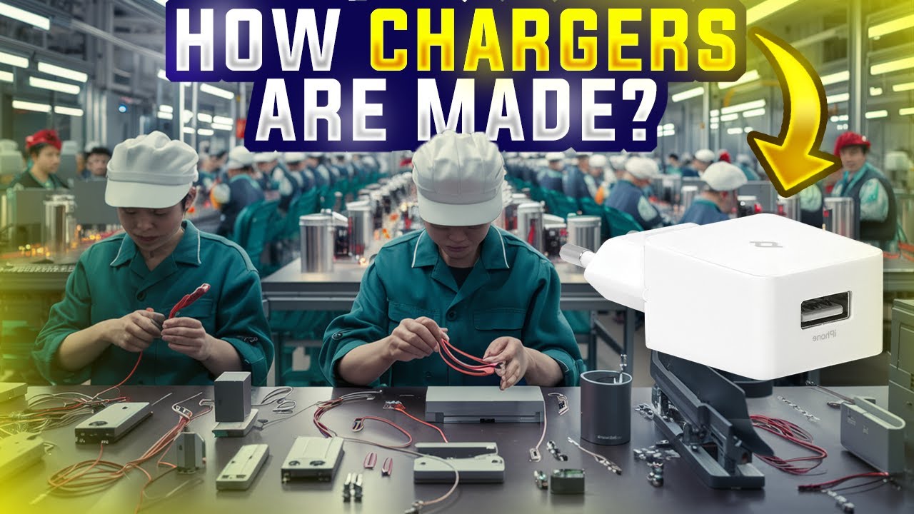 Exposing the Dark Secrets: How Millions of Chargers Are Made in Factories Daily!