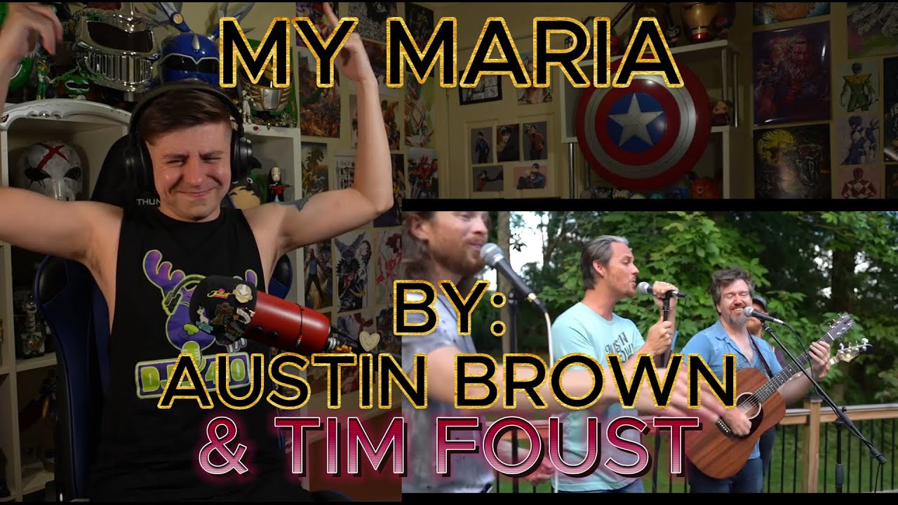 THEY SAAANNNG THIS!!!!!!!!!!! Blind reaction to Austin Brown & Tim Foust - My Maria