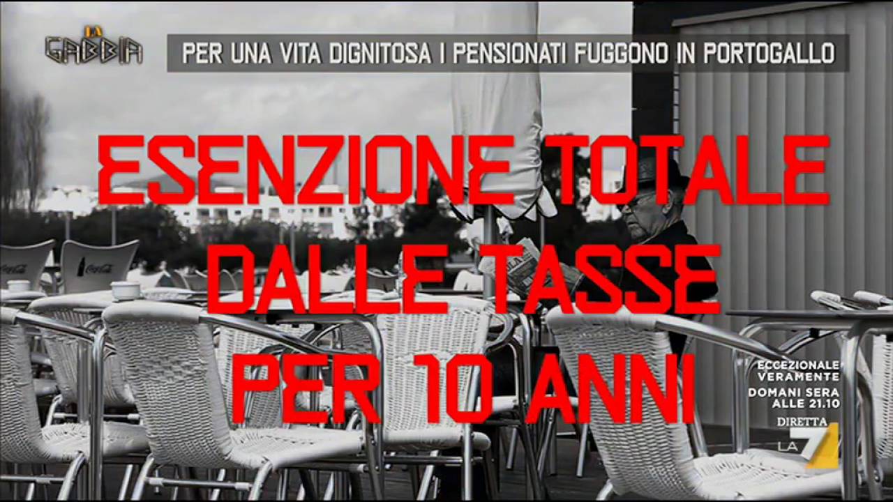 Per una vita dignitosa i pensionati fuggono in portogallo