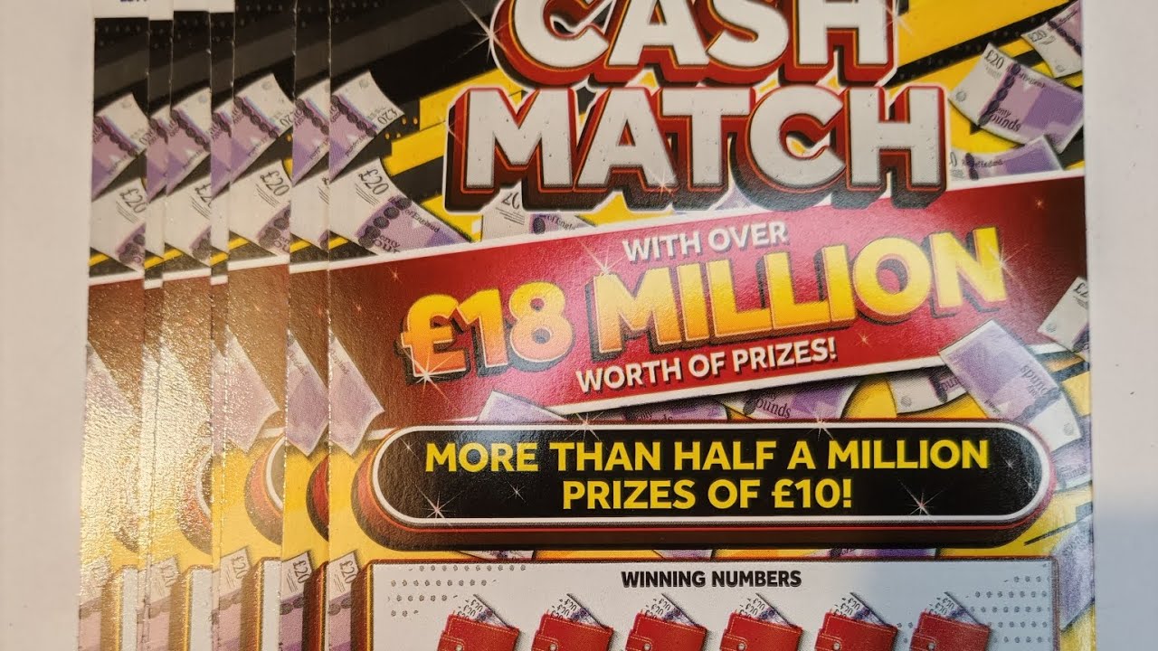 New cash match scratch cards £24 in play