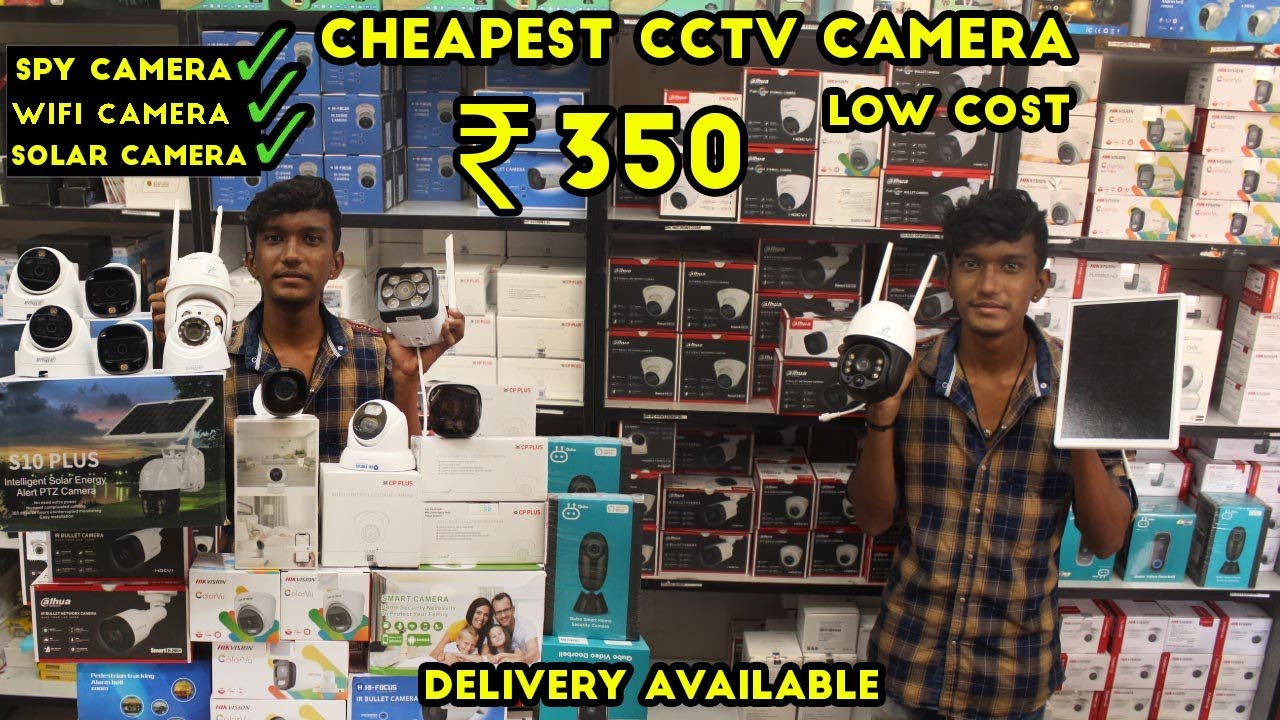 Cheapest CCTV Camera Wholesale Price Spy Camera Solar Camera WIFI Cam Low Price All Security Devices