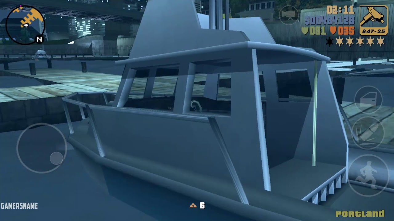 GTA 3 (Mobile) Mission #47 - A Drop in the Ocean