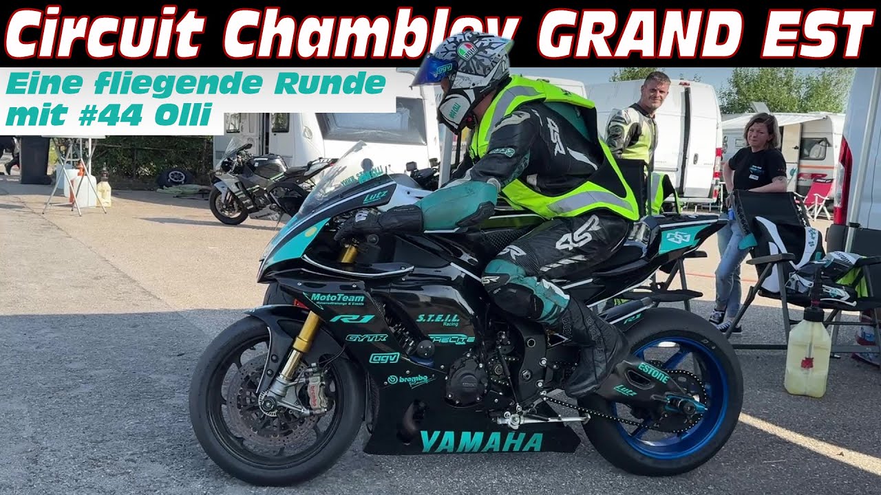 Eine fliegende Runde auf dem Circuit Chambley mit @MotoTeam_eu  Instruktor Olli Hoen