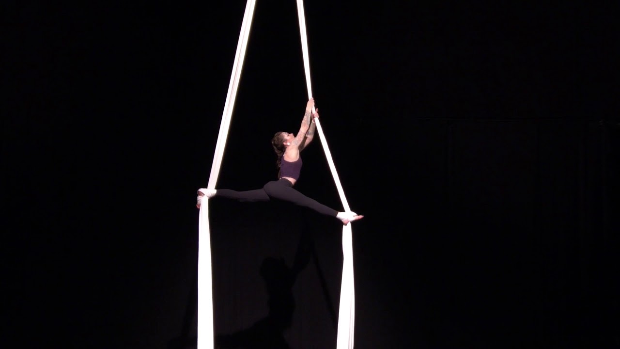 2019 Aerialympics Portland 3rd place intermediate silks